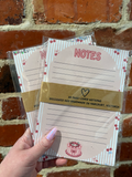 Strawberry notes Notepad