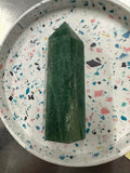 Green Strawberry Quartz Tower