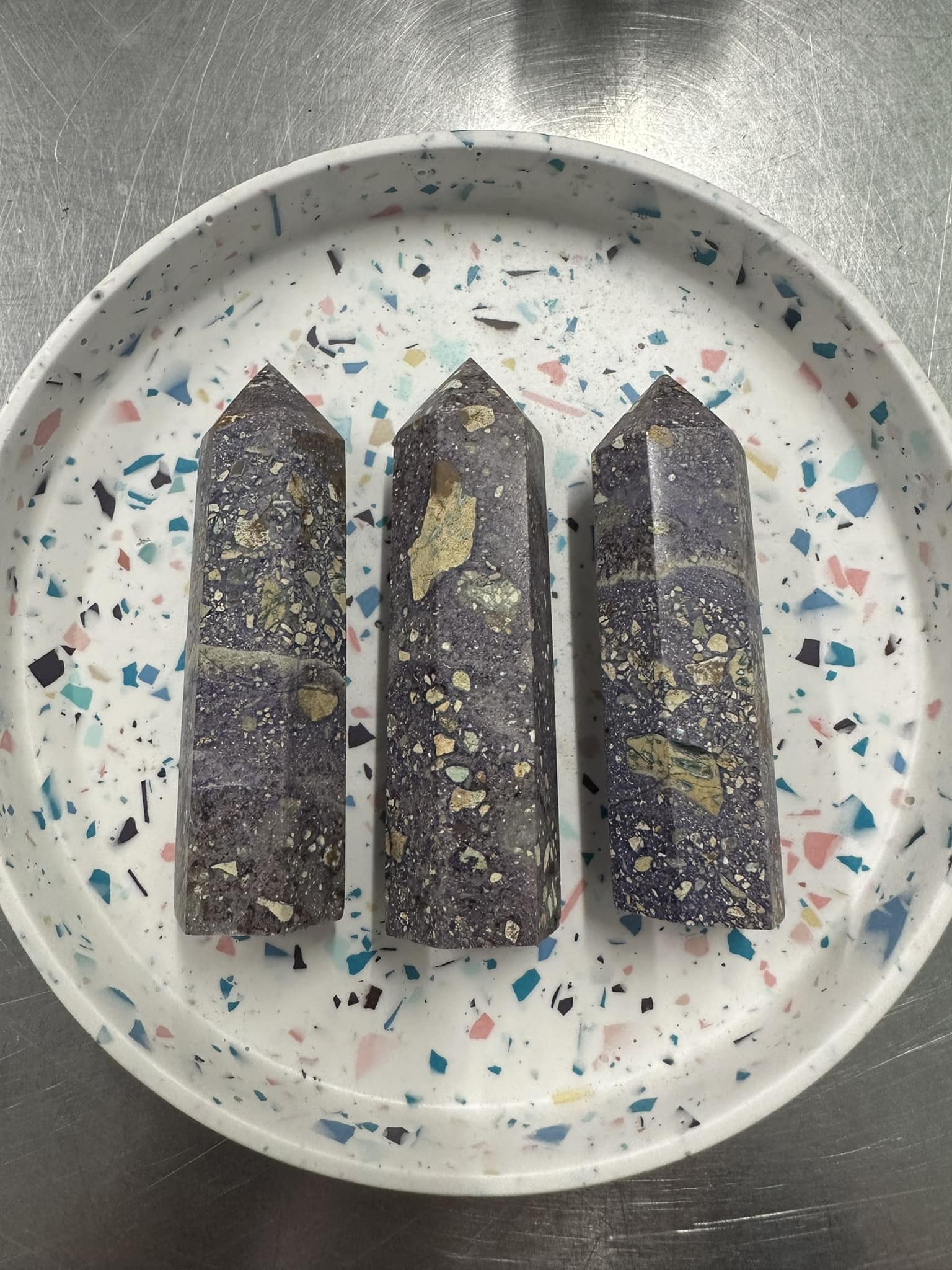 Purple Brecciated Jasper Point