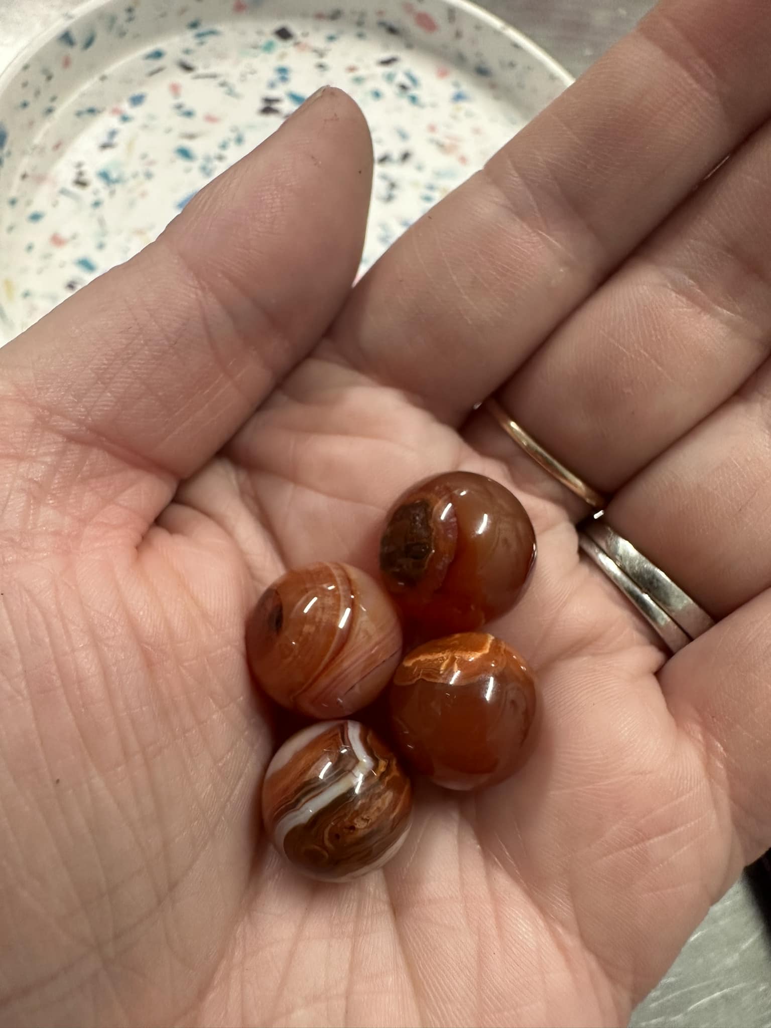 Carnelian Tiny Sphere