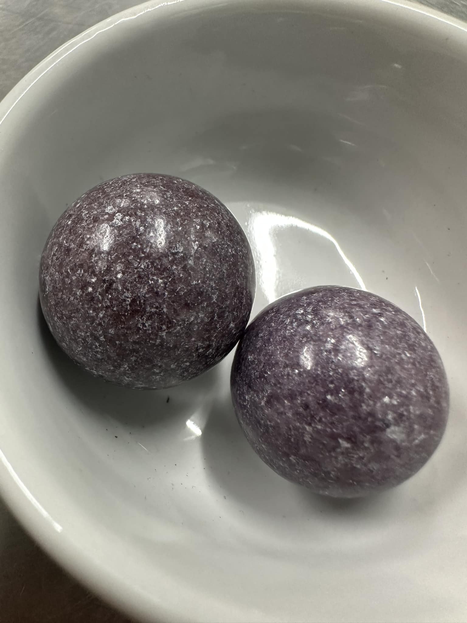 Lepidolite Sphere