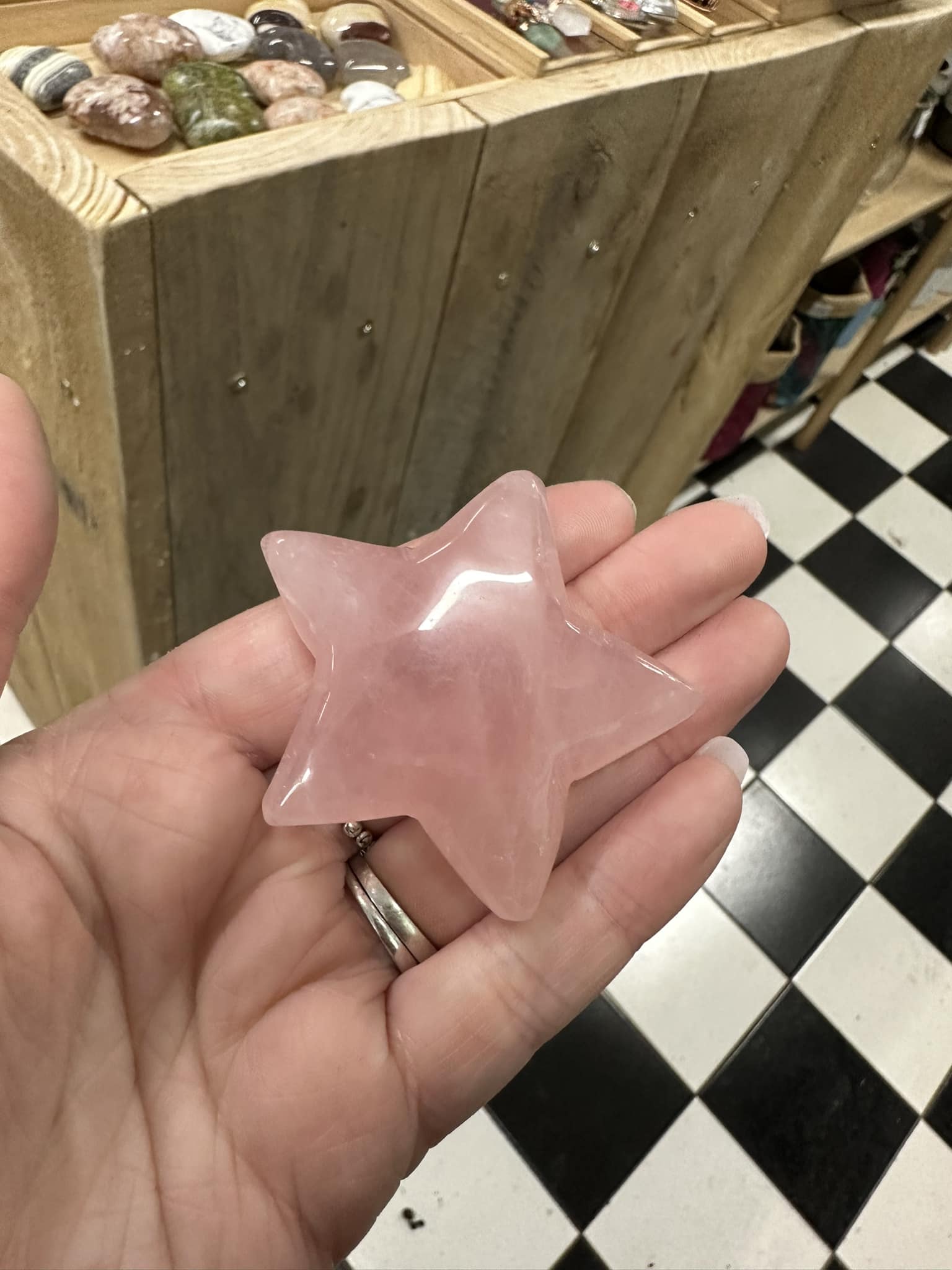 Rose Quartz Star