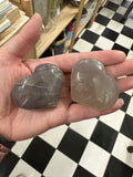 Blue Rose Quartz Heart
