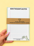 ADHD Thoughts Keeper Notepad
