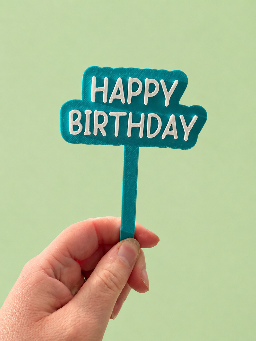 Happy Birthday Plant Stake