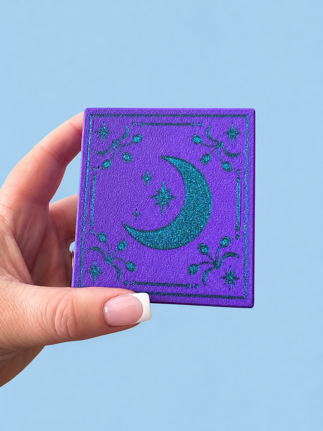 Moon and Stars Book Trinket Box
