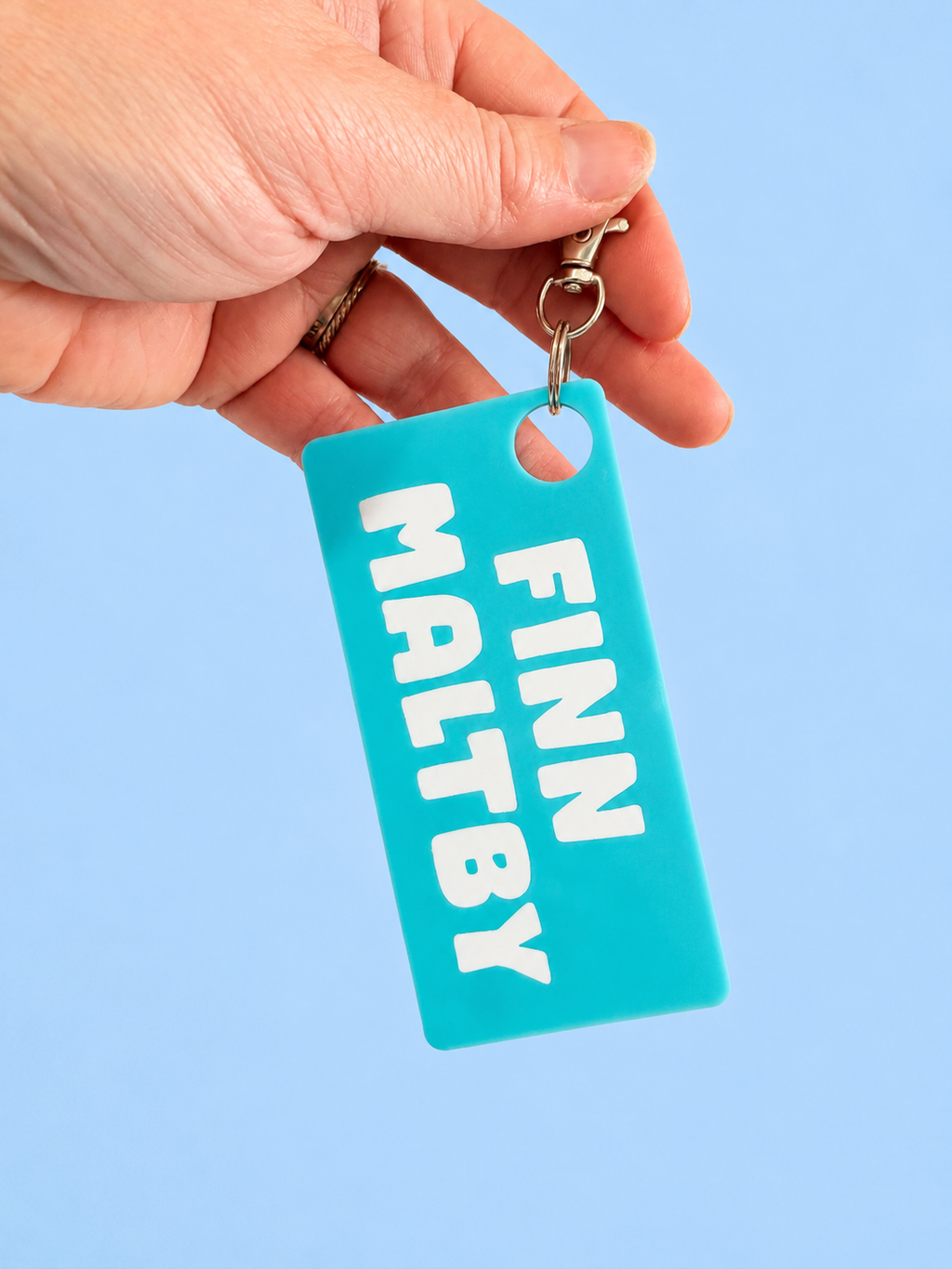 Custom Name Keyring/Bag Tag