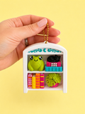 Medium Keyring Book Nook Fidget Clicker