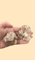 Flower Agate Heart