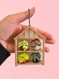 Keychain Greenhouse Fidget Clicker